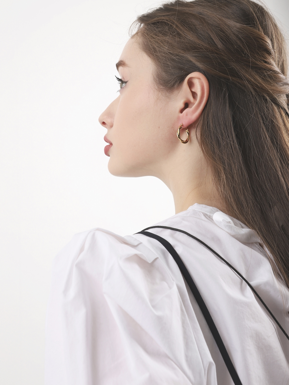 Minimalist Silver925 Jewelry ES054E - Favorite among K-Drama Actresses