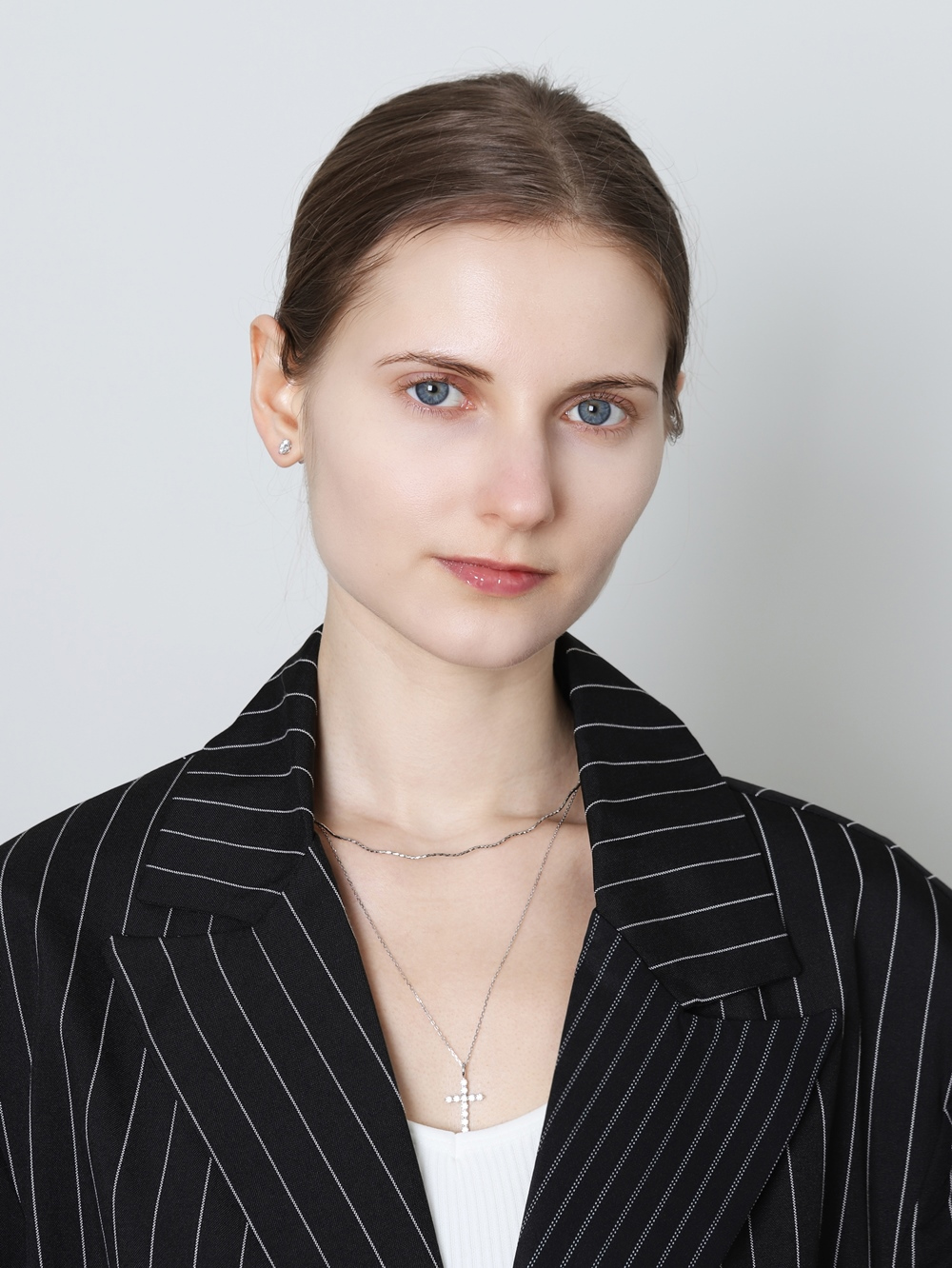Minimalist Silver925 Jewelry ES217N - Favorite among K-Drama Actresses