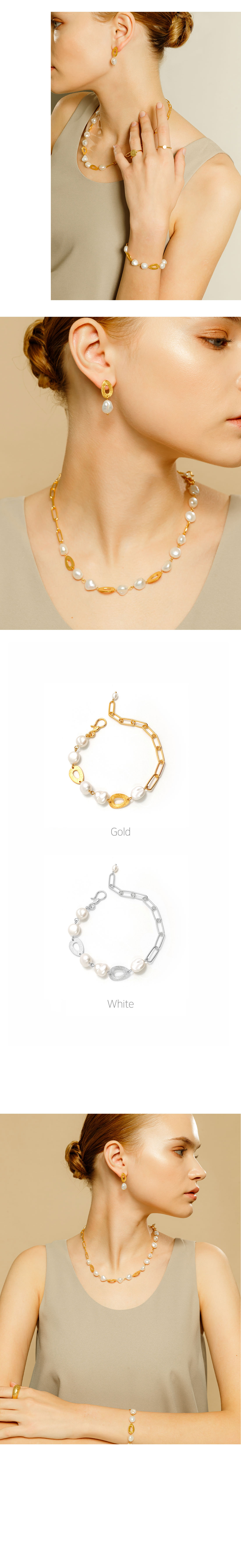 Silver925 Glaze Pearl Bracelet OZ-SV0092BR OZ-SV0092BR Styling Look - Global B2B Wholesale Accessory