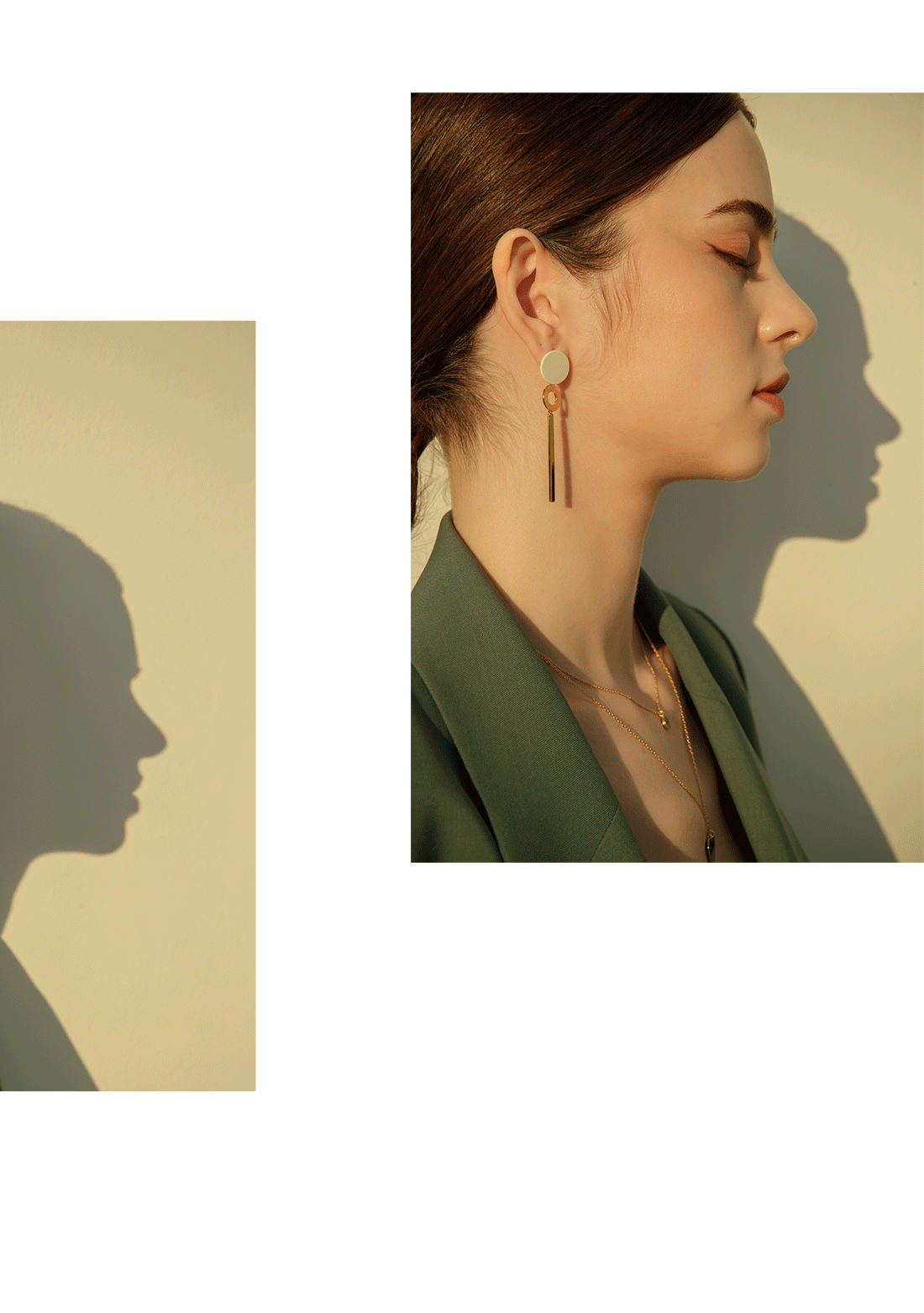 [Celeb Pick] OL Earrings PB011E PB011E Styling Look - Global B2B Wholesale Accessory