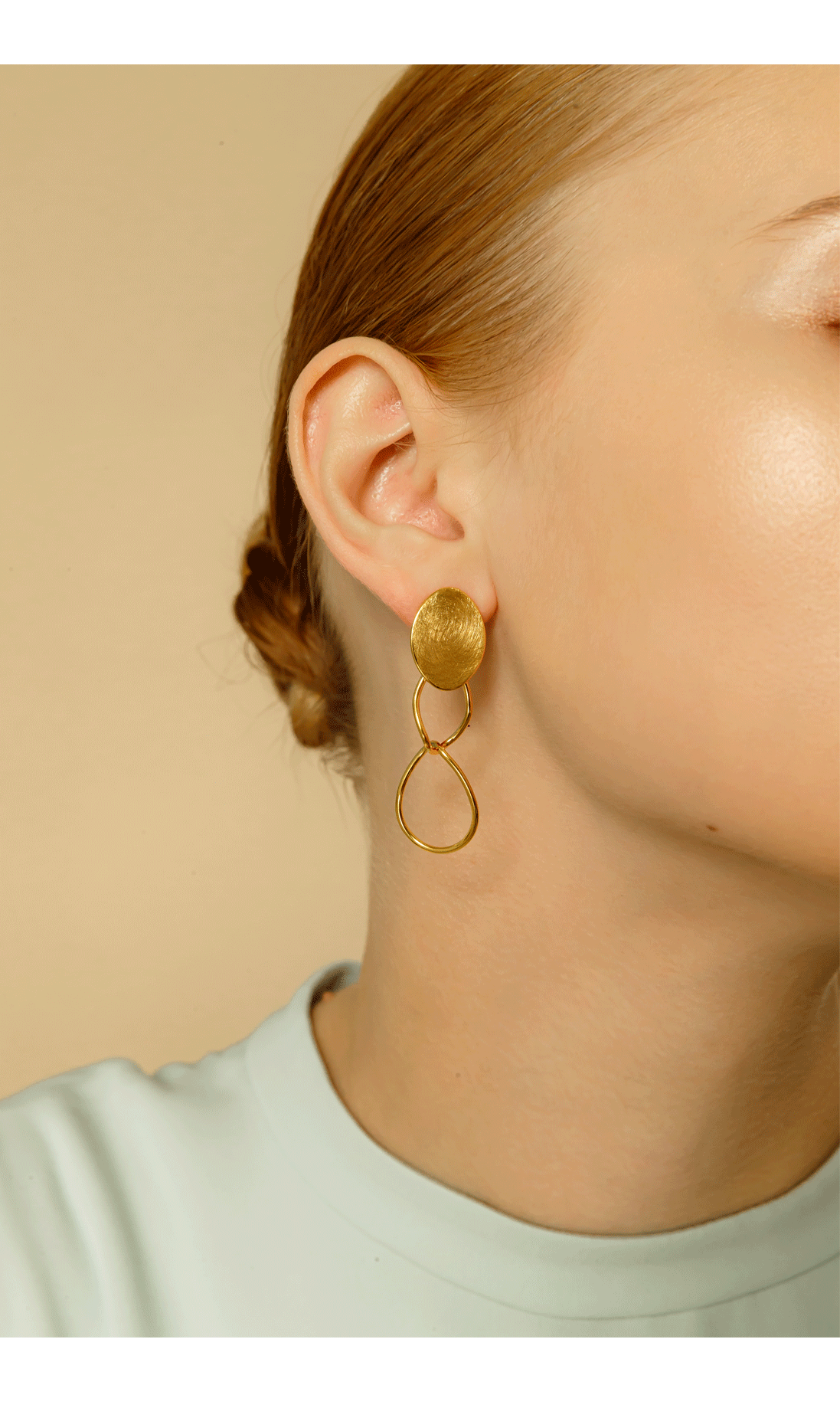 Links Earrings PB023E PB023E Styling Look - Global B2B Wholesale Accessory