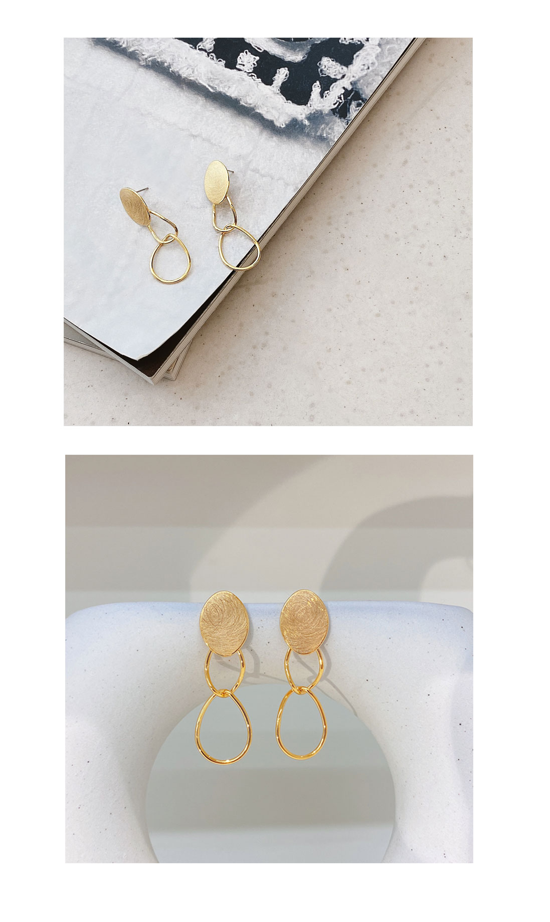 Ozel PB023E Premium Craftsmanship - Links Earrings PB023E