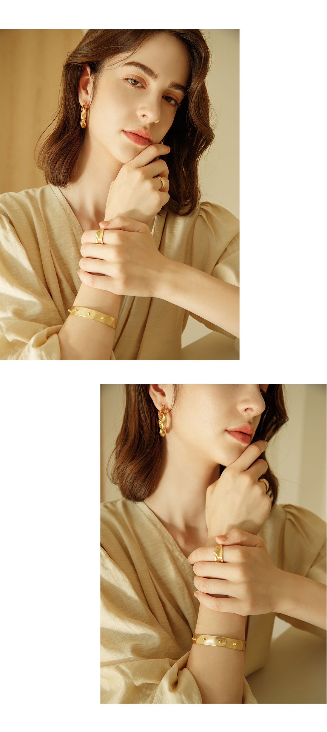Crush Ring PB033R PB033R Styling Look - Global B2B Wholesale Accessory