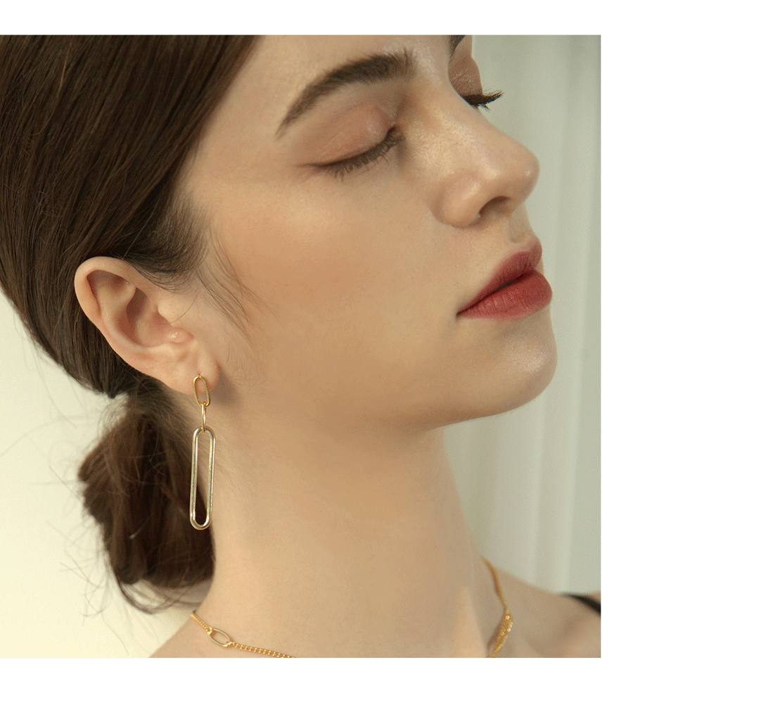 Ozel PB039E Premium Craftsmanship - [Celeb Pick] Solar Earrings PB039E