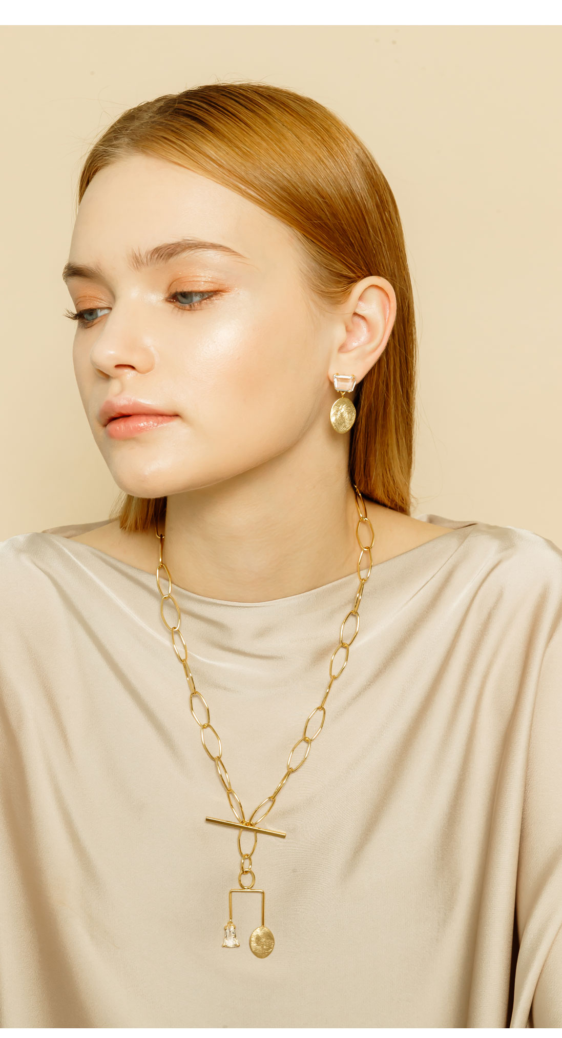 D.O Necklace PB040N PB040N Styling Look - Global B2B Wholesale Accessory