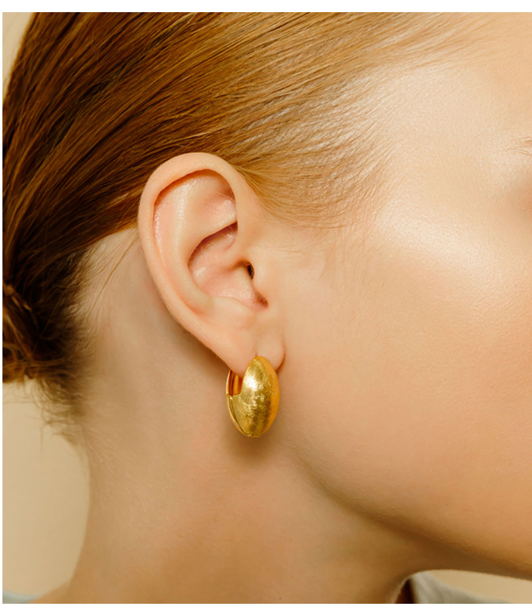 Oval Earrings PB041E PB041E Styling Look - Global B2B Wholesale Accessory