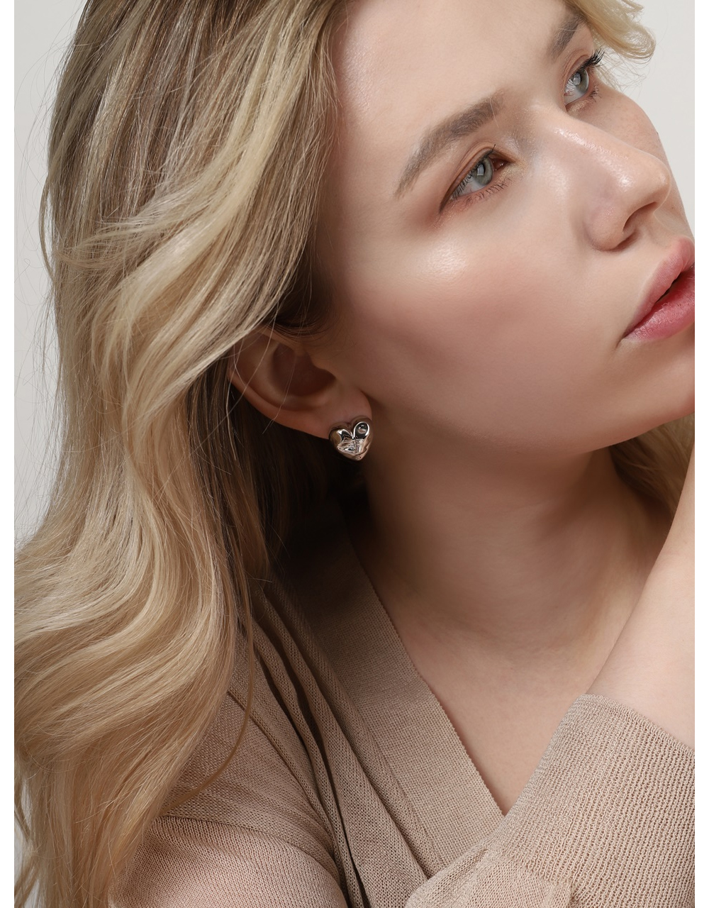 Minimalist Brass Jewelry PB109E - Favorite among K-Drama Actresses