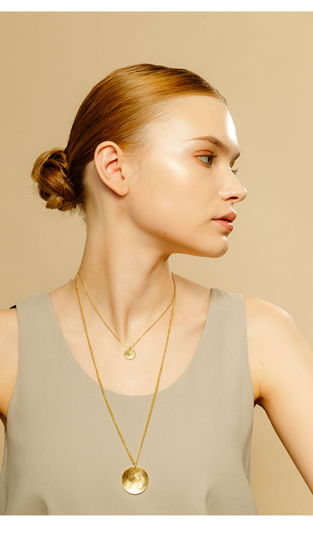 Ozel PS001N Premium Craftsmanship - [Celeb Pick] Silver925 Moment Silver Necklace PS001N