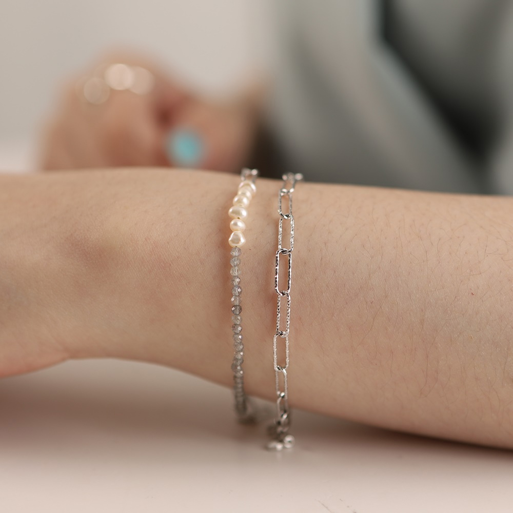 Minimalist Silver925 Jewelry PS002B - Favorite among K-Drama Actresses