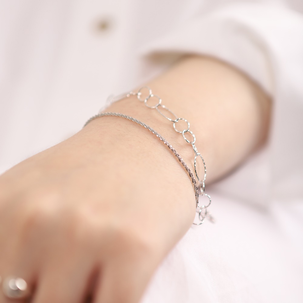 Minimalist Silver925 Jewelry PS005B - Favorite among K-Drama Actresses