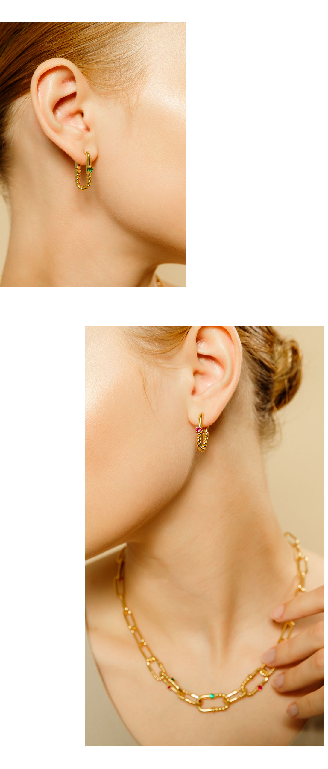 Minimalist Silver925 Jewelry PS019-1E - Favorite among K-Drama Actresses