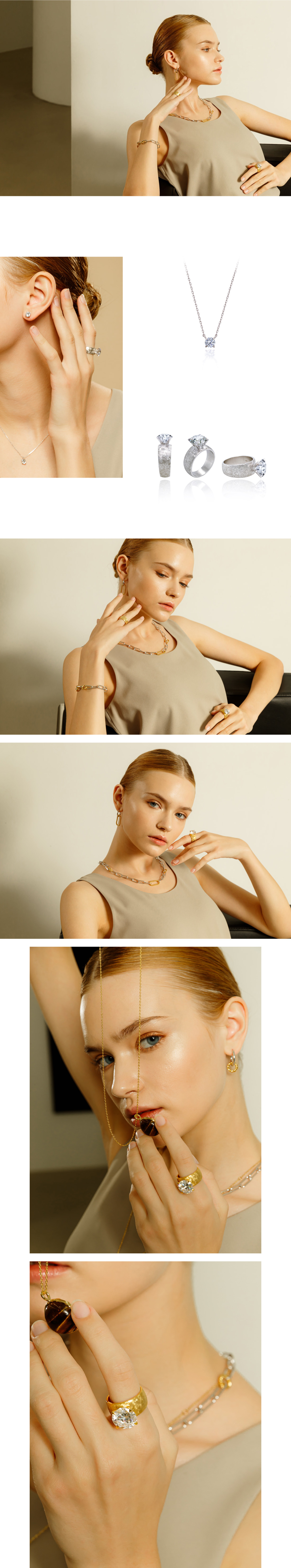 [Custom] Silver925 Wish Ring PS020_S_R PS020_S_R Styling Look - Global B2B Wholesale Accessory