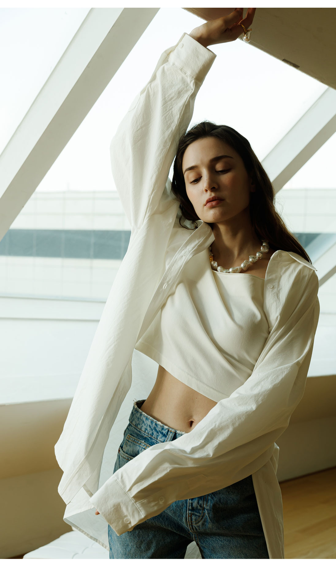 Minimalist Silver925 Jewelry PS023-1N - Favorite among K-Drama Actresses
