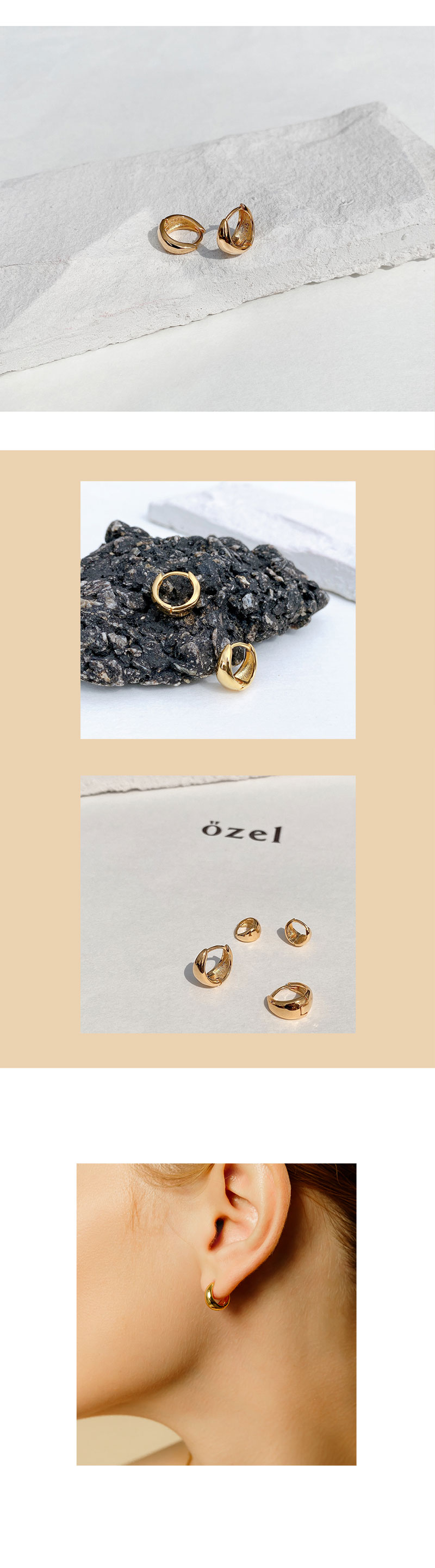 Silver925 M.Trilliant Earrings PS039_L_E PS039_L_E Styling Look - Global B2B Wholesale Accessory