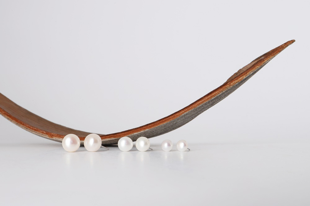 Minimalist Silver925, Fresh Water Pearl Jewelry PS057E - Favorite among K-Drama Actresses
