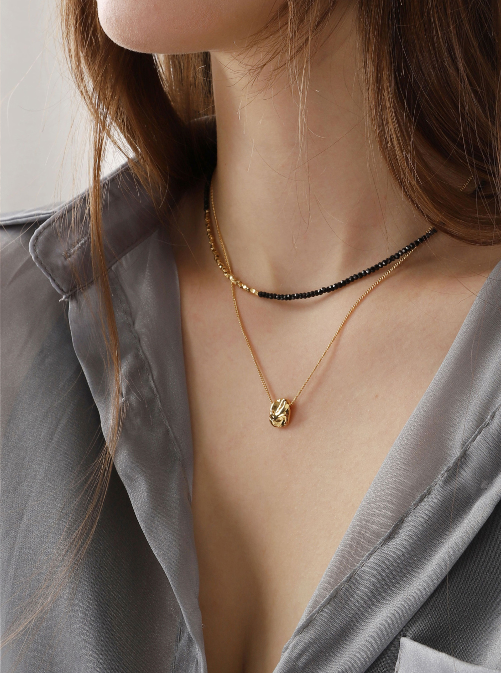 Minimalist Silver925 Jewelry PS064N - Favorite among K-Drama Actresses