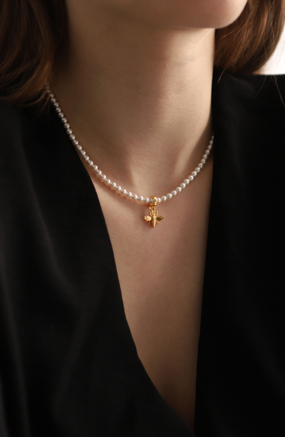 Silver925 Honey Bee Pendant PS067P PS067P Styling Look - Global B2B Wholesale Accessory