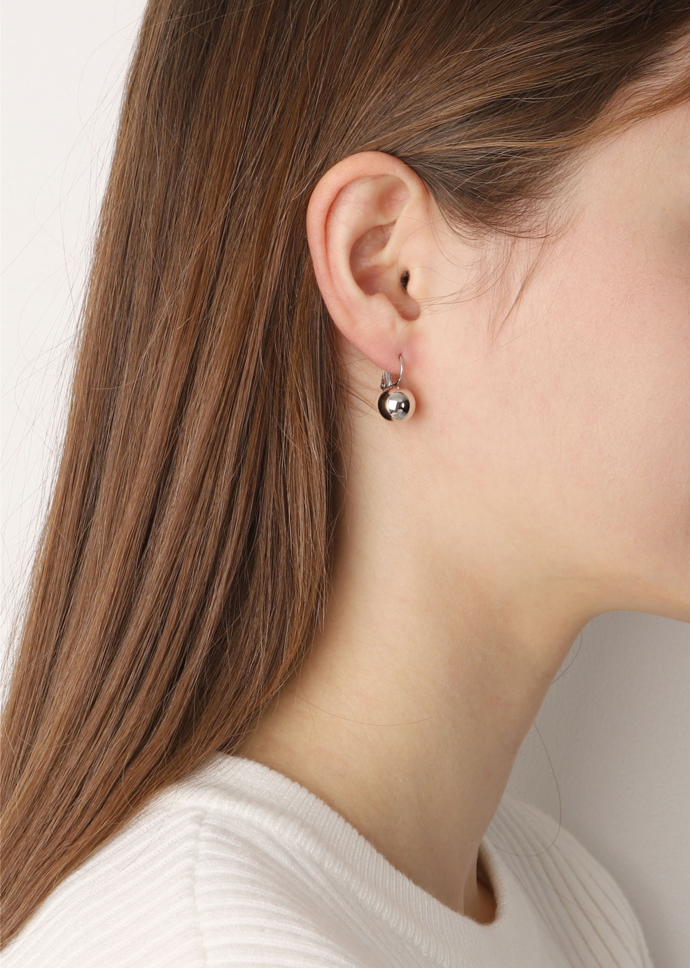 Minimalist Silver925 Jewelry PS071E - Favorite among K-Drama Actresses