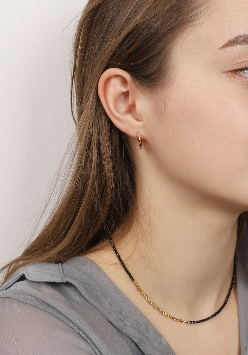 Minimalist Silver925 Jewelry PS072E - Favorite among K-Drama Actresses