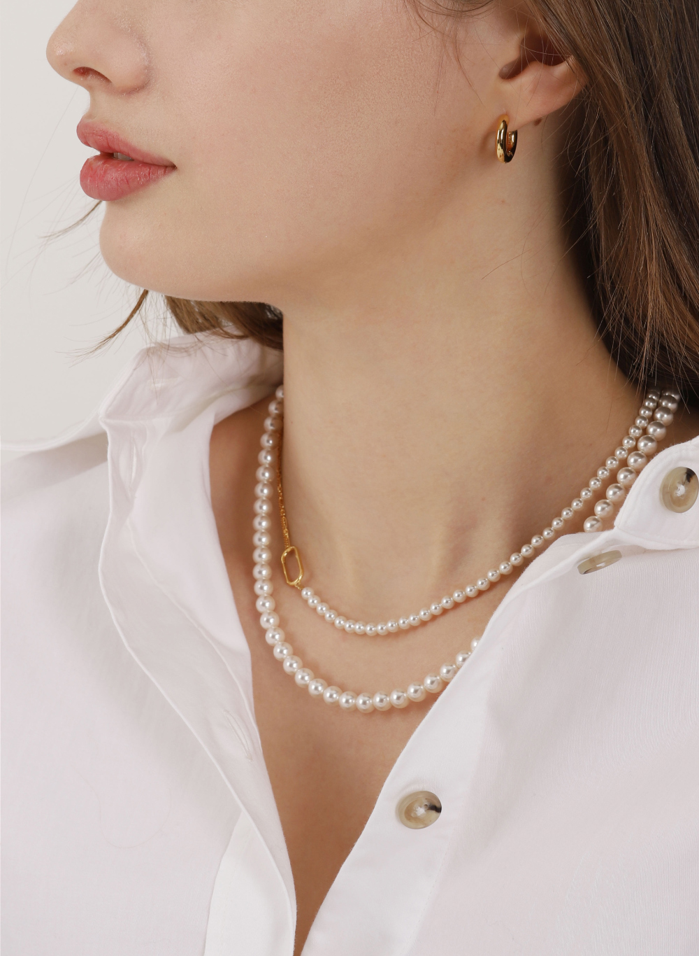 Minimalist Silver925 Jewelry PS074N - Favorite among K-Drama Actresses