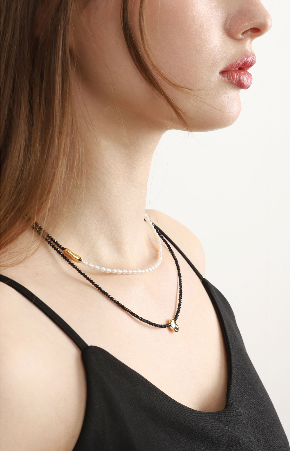 Ozel PS079N Premium Craftsmanship - [Celeb Pick] Silver925 Fresh Water Pearl Necklace PS079N