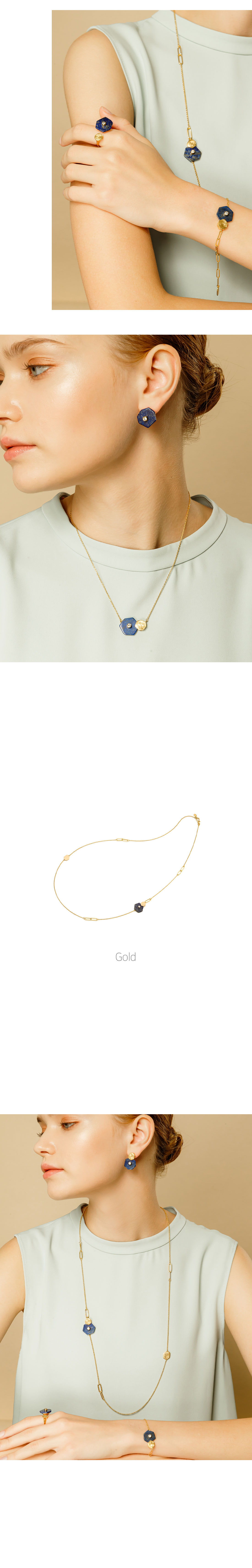 Minimalist Silver925 Jewelry PS087-2N - Favorite among K-Drama Actresses