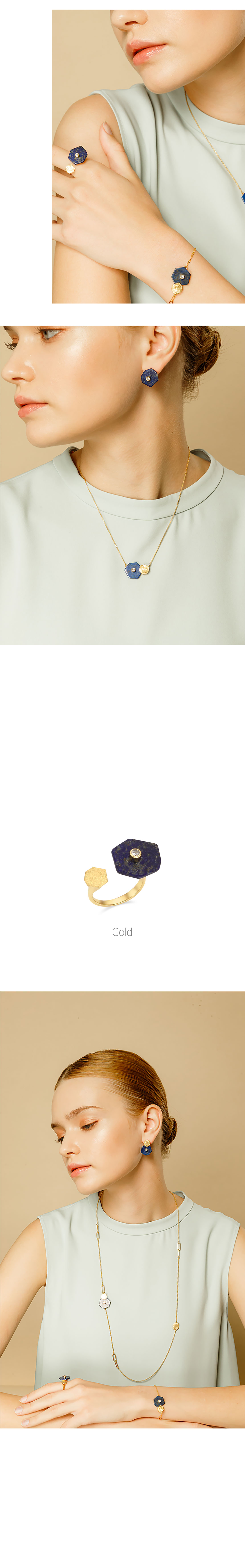 Silver925 Hexagon Ring PS087R PS087R Styling Look - Global B2B Wholesale Accessory