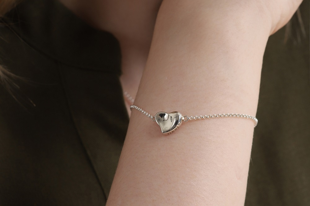 Minimalist Silver925 Jewelry PS137B - Favorite among K-Drama Actresses