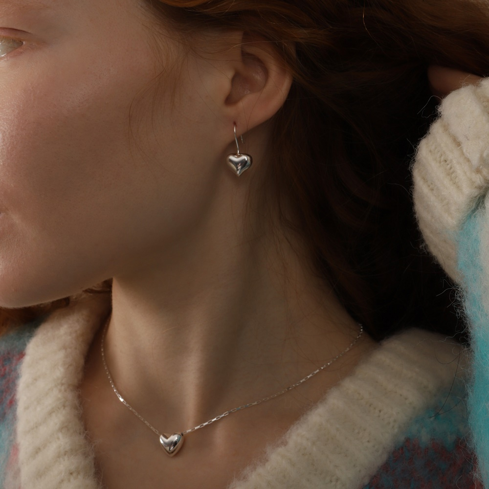 Minimalist Silver925 Jewelry PS151-1E - Favorite among K-Drama Actresses