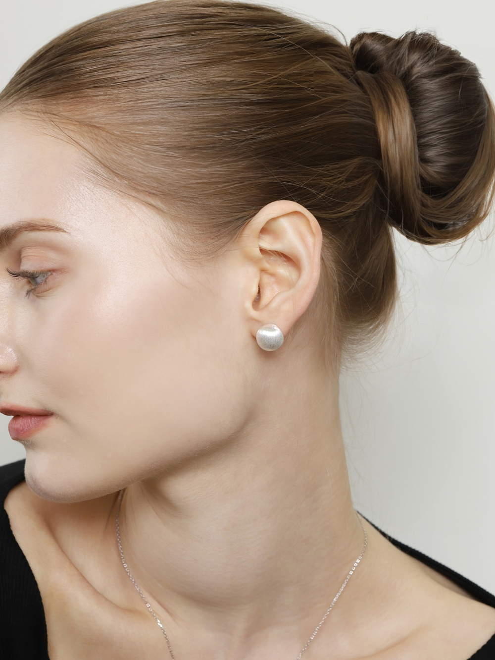 Minimalist Silver925 Jewelry PS160E - Favorite among K-Drama Actresses