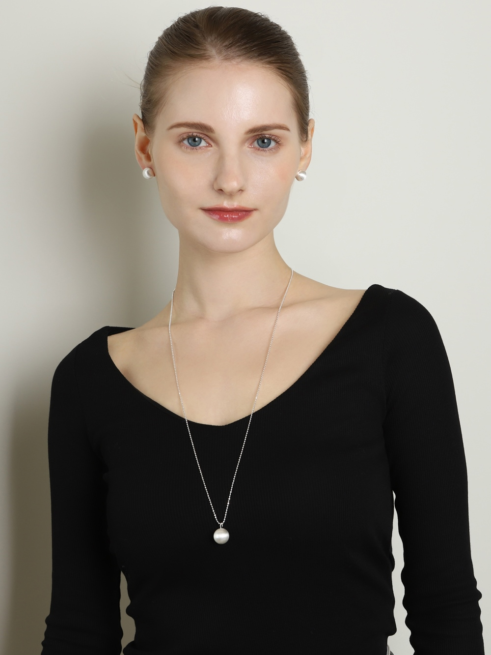 Minimalist Silver925 Jewelry PS162N - Favorite among K-Drama Actresses