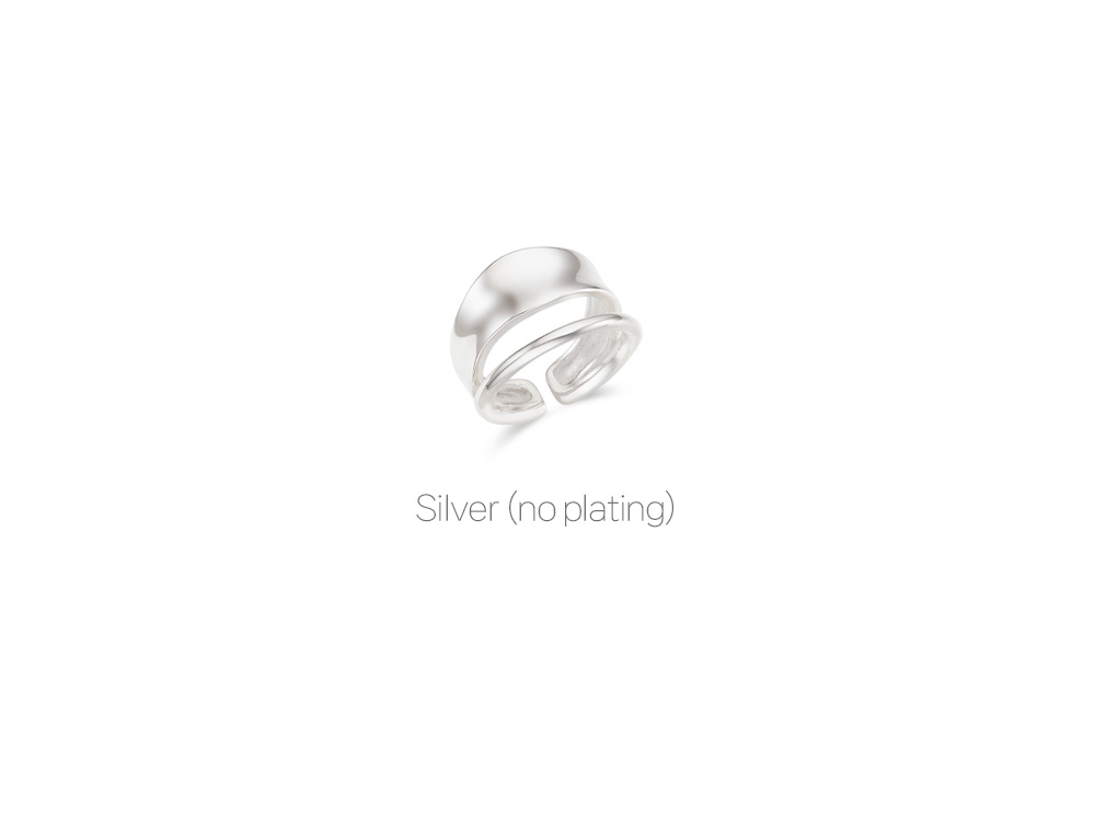 Minimalist Silver925 Jewelry PS170R - Favorite among K-Drama Actresses