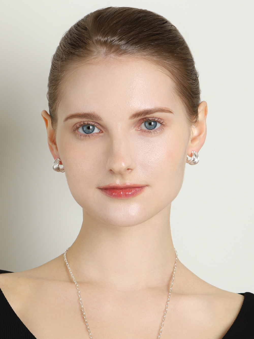 Minimalist Brass Jewelry PS171E - Favorite among K-Drama Actresses