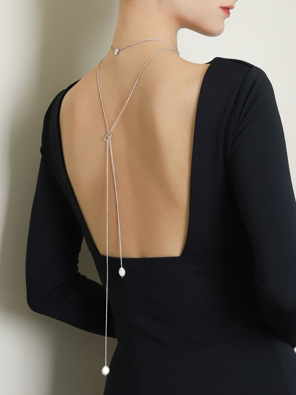 Minimalist Silver925, Fresh Water Pearl Jewelry PS173N - Favorite among K-Drama Actresses