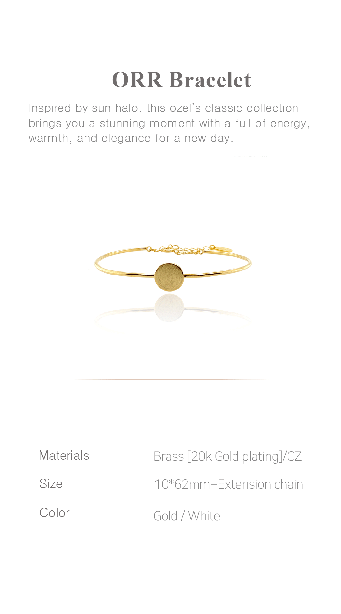 ORR Bracelet PB001-1B Detail Cut