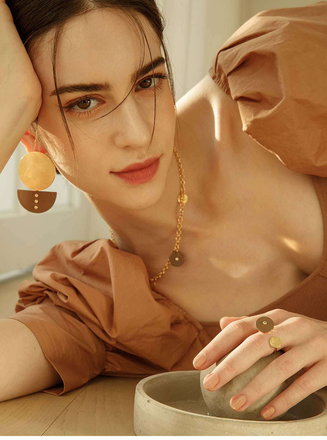 OZEL [Celeb Pick] ORR Ring PB001R Main Photography