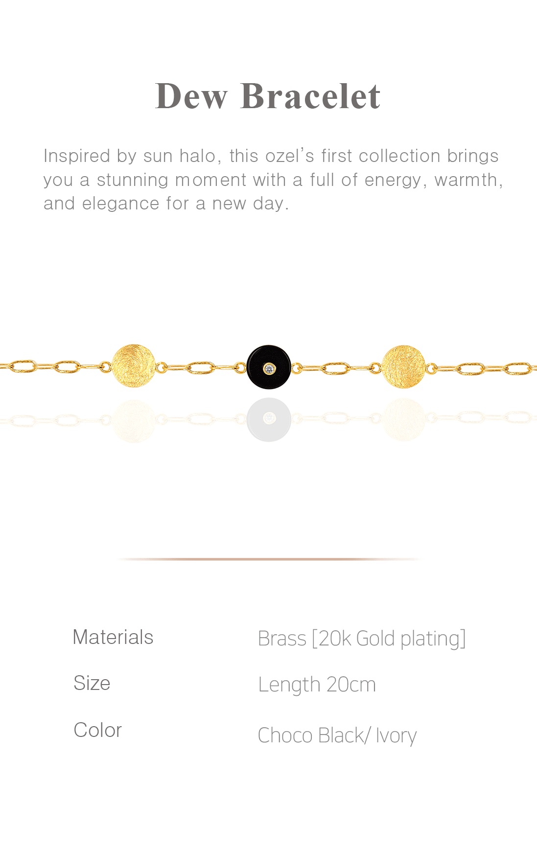 Dew Bracelet PB003B Detail Cut