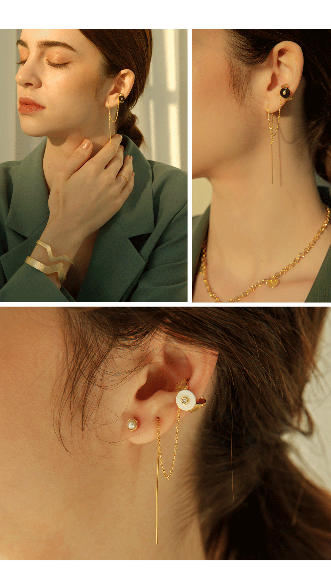 [Celeb Pick] Dew Earcuff PB003EC Detail Cut