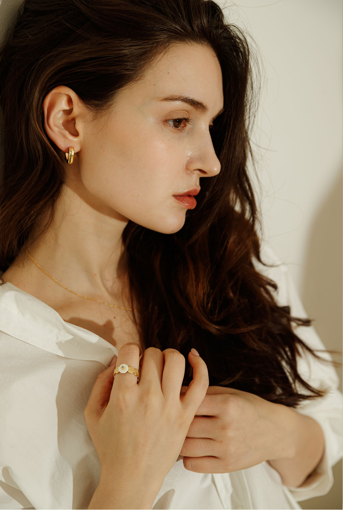 OZEL [Celeb Pick] Dew Ring  PB003R Main Photography