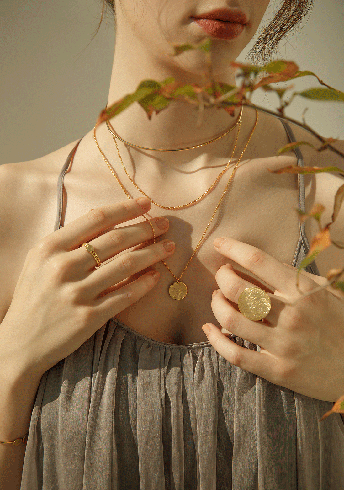 OZEL Fullmoon Ring PB004-1R Main Photography