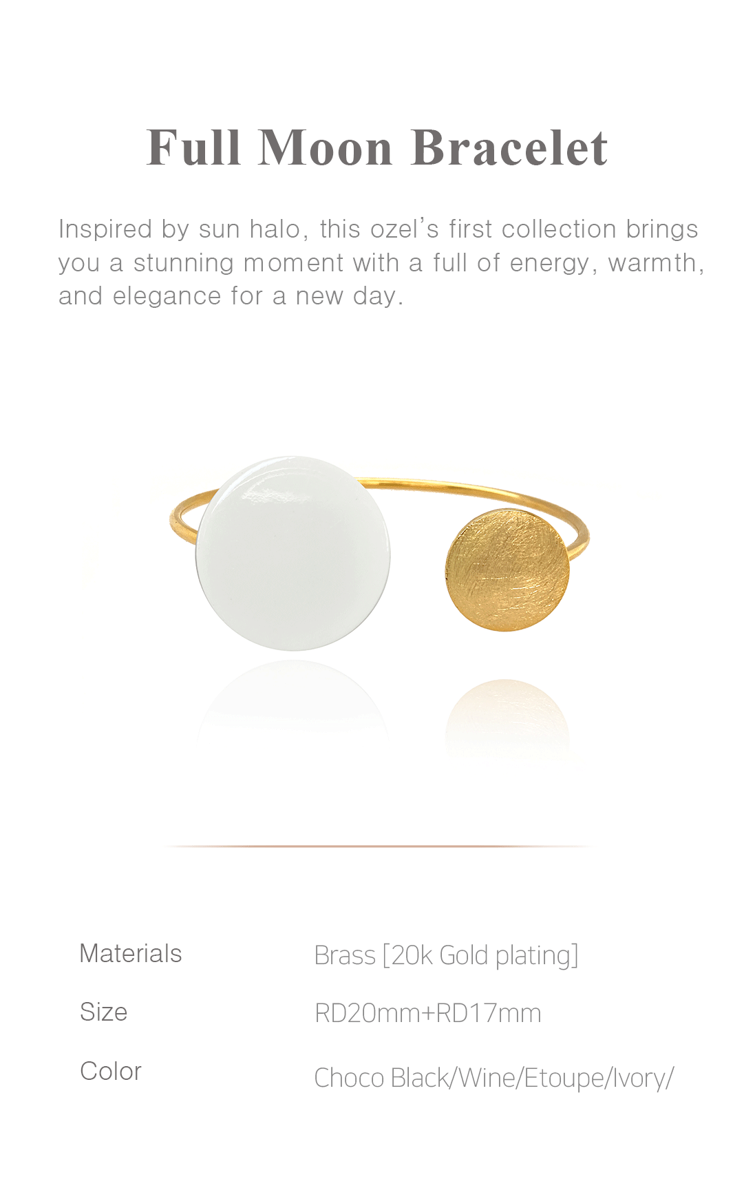 Fullmoon Bracelet PB004B Detail Cut
