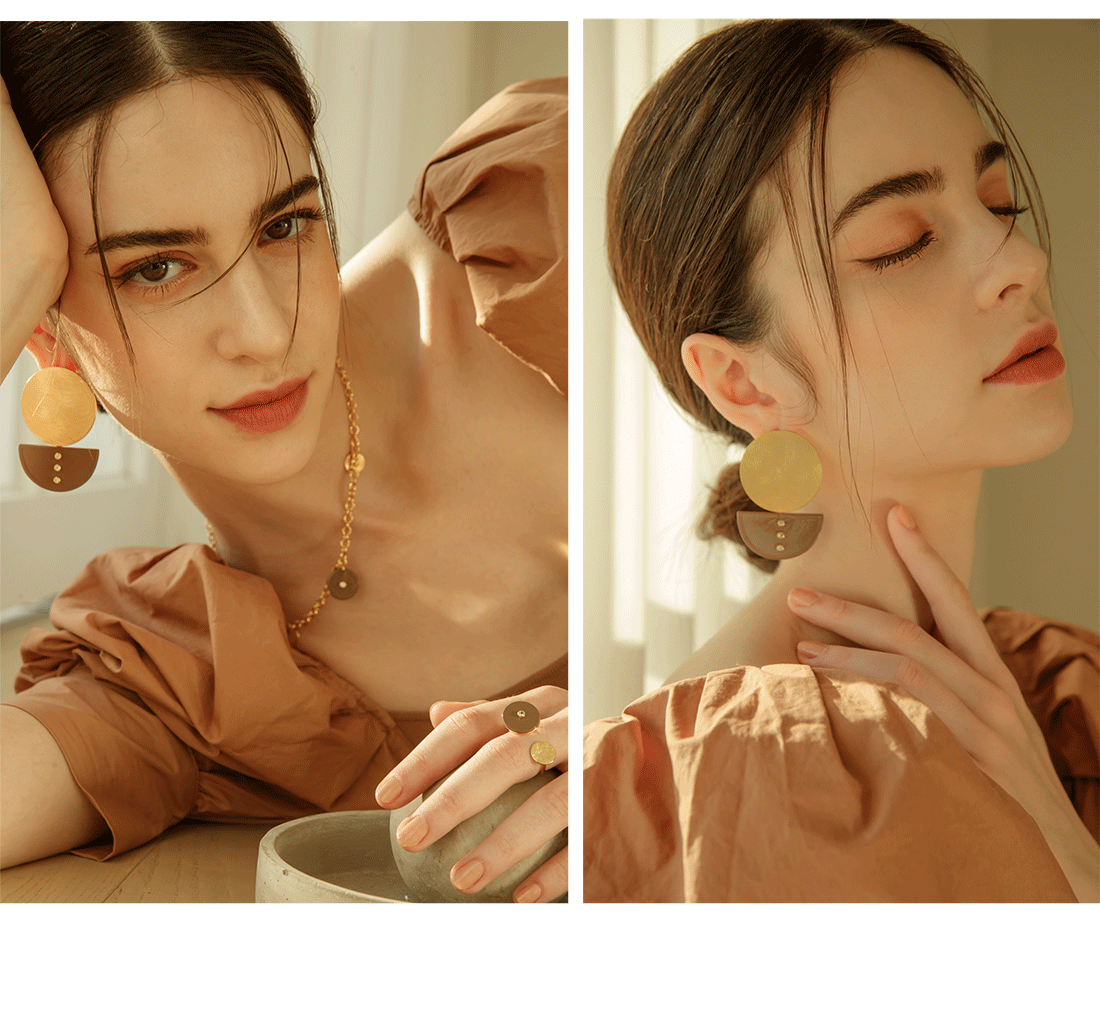 [Celeb Pick] ODD Earrings PB009E Detail Cut