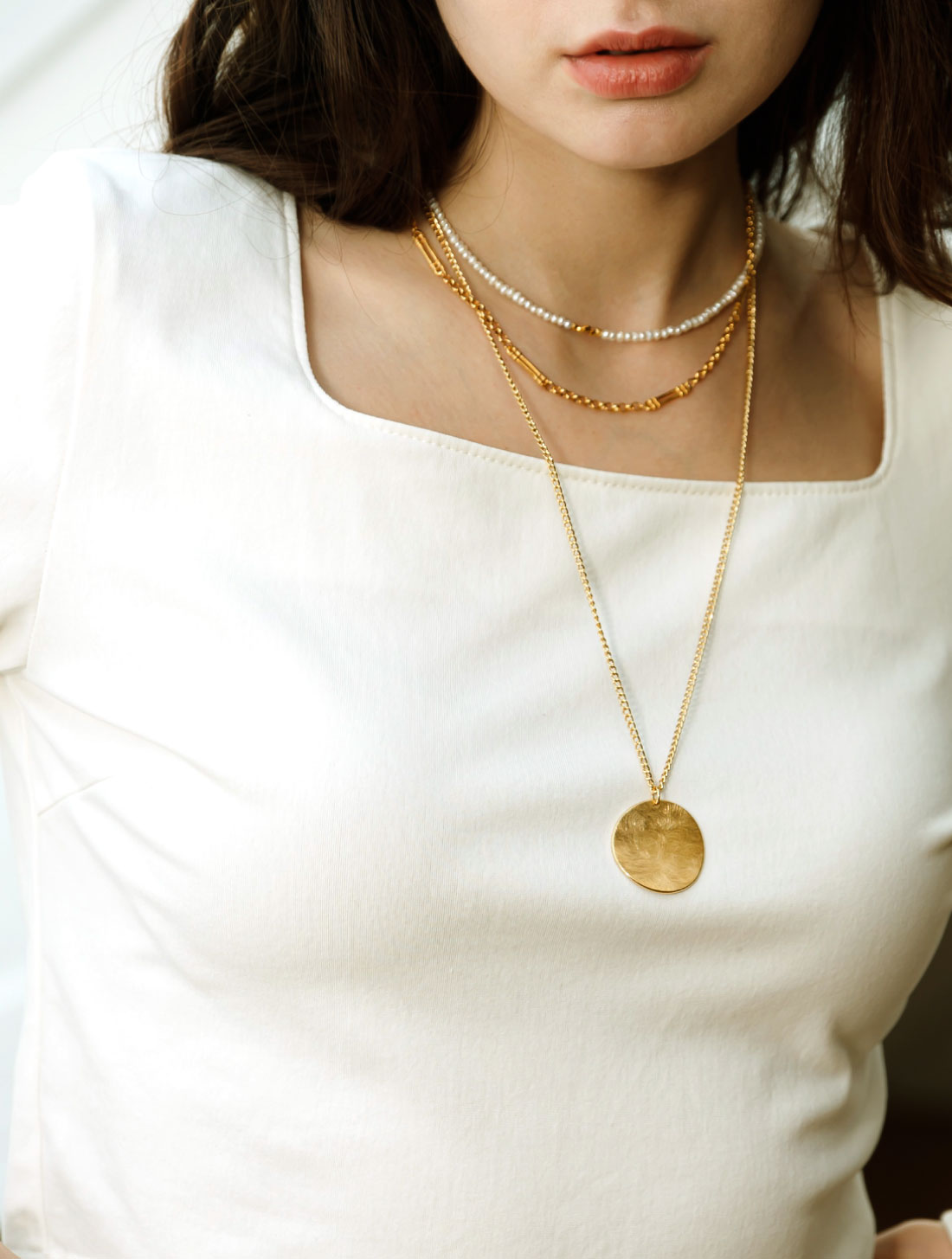 OZEL Shadow Ⅱ Necklace PB012-1N Main Photography