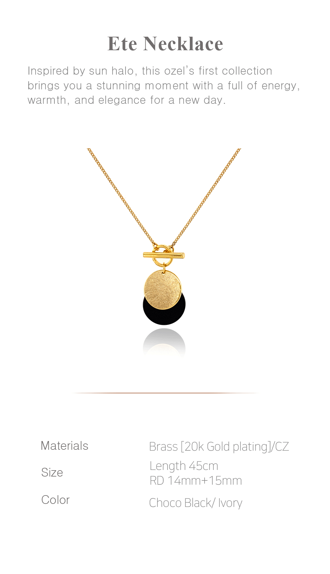 Ete Necklace PB013N Detail Cut