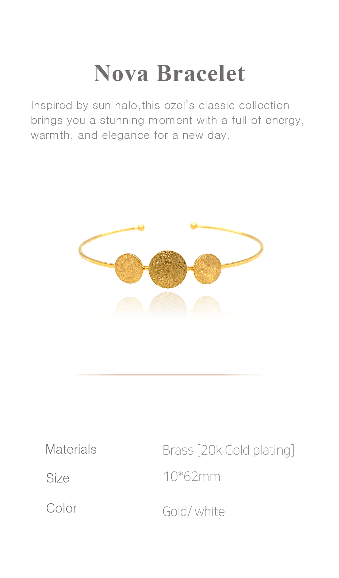 Nova Bracelet PB016B Detail Cut