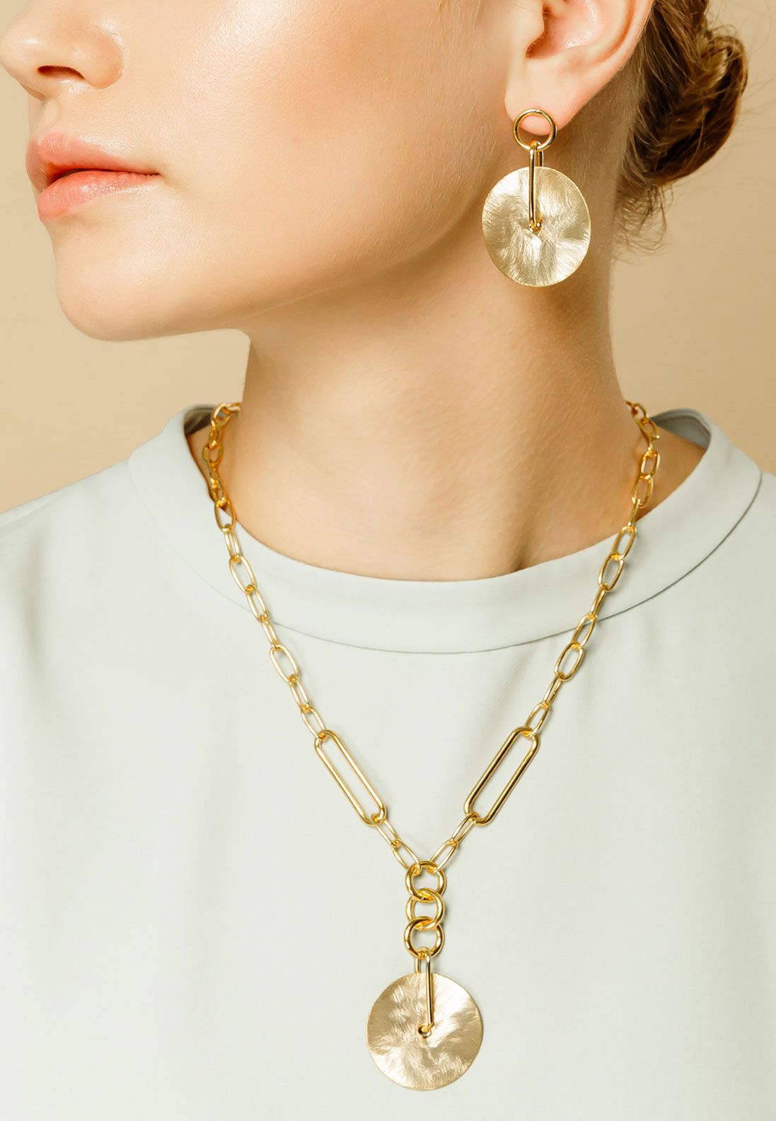 OZEL Well Earrings PB020E Main Photography