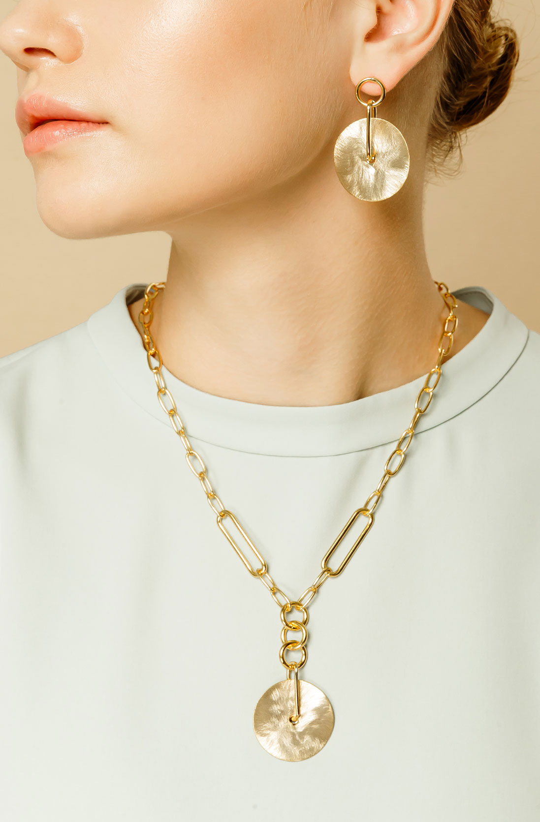 OZEL Well Necklace PB020N Main Photography