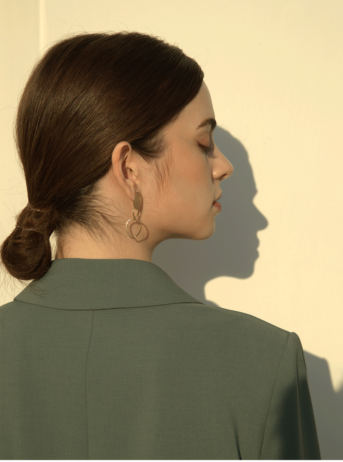 OZEL Links Earrings PB023E Main Photography