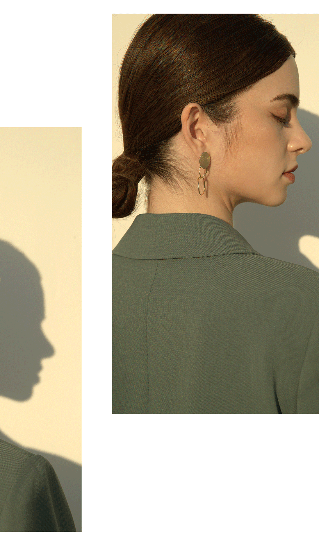 Links Earrings PB023E Detail Cut