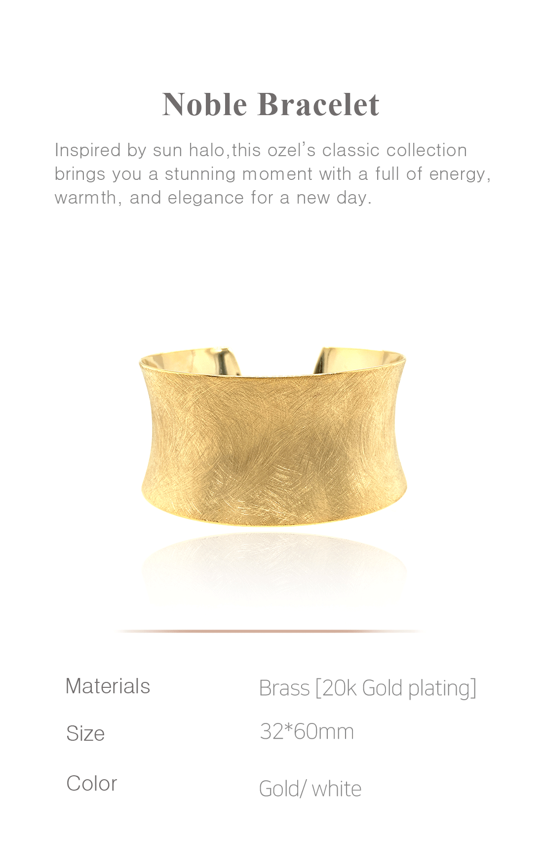 Noble Bracelet PB026B Detail Cut